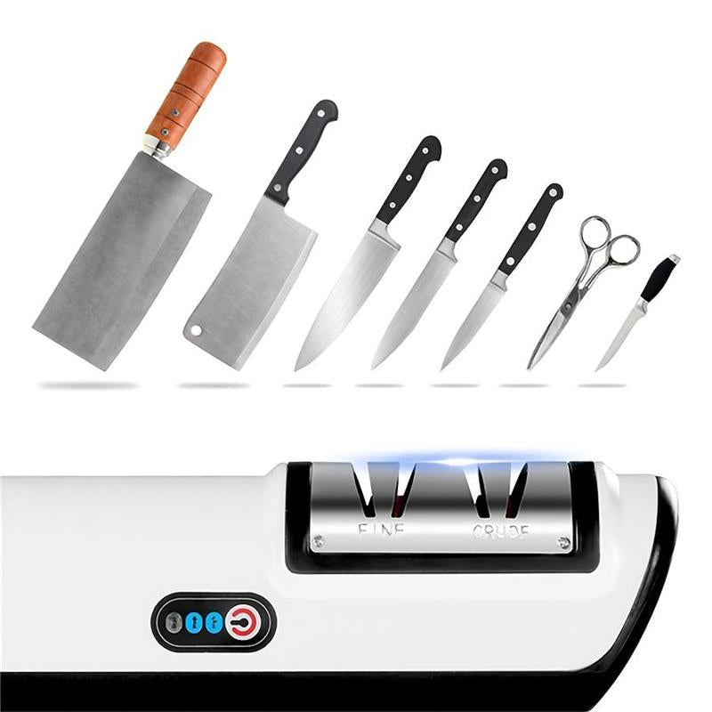 Rechargeable Electric Knife Sharpener, Multifunctional Fast & Small Knife Sharpener for Knife Polishing, Kitchen Tools for Home Use