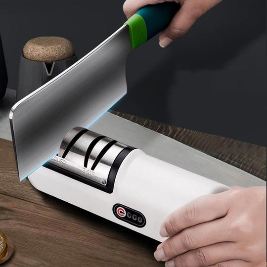 Rechargeable Electric Knife Sharpener, Multifunctional Fast & Small Knife Sharpener for Knife Polishing, Kitchen Tools for Home Use