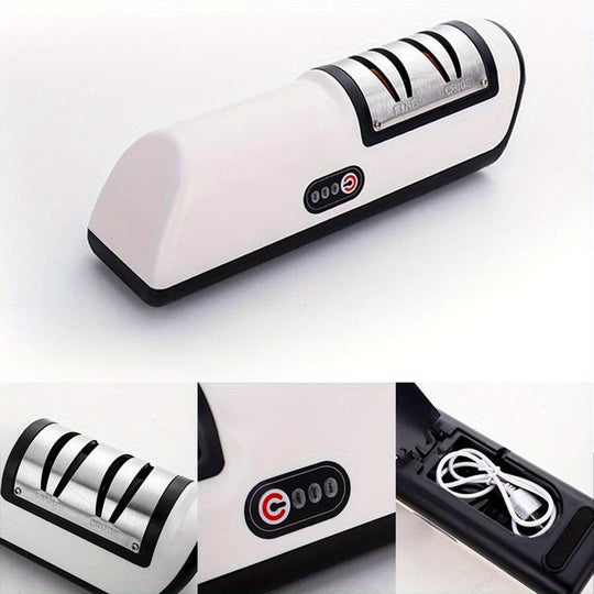 Rechargeable Electric Knife Sharpener, Multifunctional Fast & Small Knife Sharpener for Knife Polishing, Kitchen Tools for Home Use