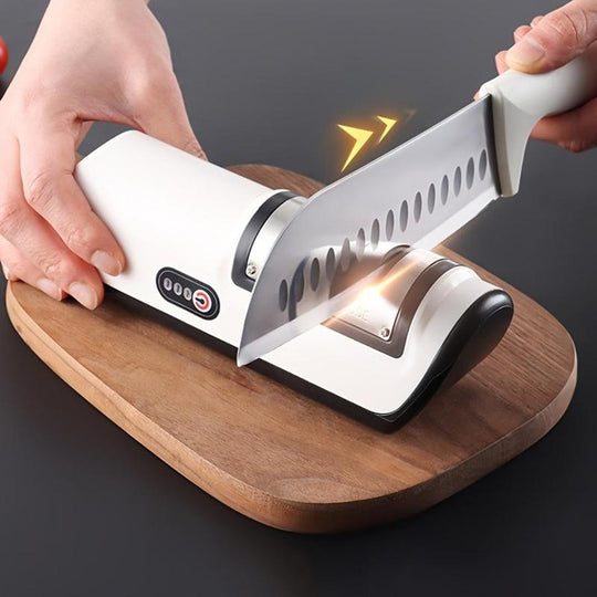 Rechargeable Electric Knife Sharpener, Multifunctional Fast & Small Knife Sharpener for Knife Polishing, Kitchen Tools for Home Use