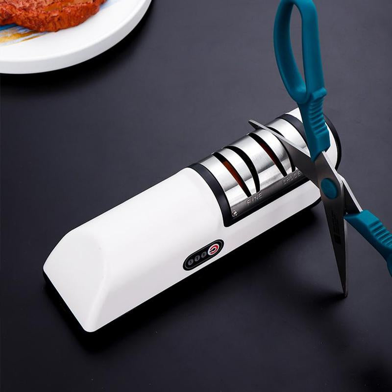 Rechargeable Electric Knife Sharpener, Multifunctional Fast & Small Knife Sharpener for Knife Polishing, Kitchen Tools for Home Use
